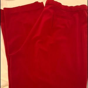 5th Avenue- Red dress pants 22W